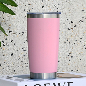 Bulk 18/8 Stainless Steel Tumbler Double Wall Vacuum Insulated Travel Mug with Custom Logo for Gift - Product Image 1