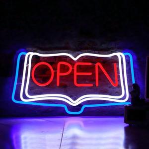 Customizable <strong>Open</strong> Acrylic LED Neon <strong>Sign</strong> for Store Business Logo Design Wall Gaming Room Decoration - Product Image 5