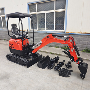 Mini-excavatrice sur chenilles de haute qualité 2 tonnes avec certification CE, mini-pelle hydraulique 1,7 tonne/1,5 tonne à vendre - Product Image 1