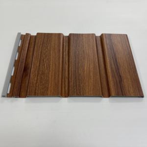 Panneau <span class=keywords><strong>de</strong></span> vinyle <span class=keywords><strong>PVC</strong></span> <span class=keywords><strong>de</strong></span> stratification <span class=keywords><strong>de</strong></span> haute qualité Rainure <span class=keywords><strong>Ventilation</strong></span> intérieure Ouverture Avant-toit Soffite Panneaux <span class=keywords><strong>de</strong></span> plafond - Product Image 3