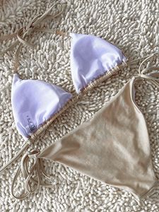 Bikinis para Mujer, Estampado Floral, Halter, Secado Rápido, Traje de Baño de Dos Piezas para Mujer - Product Image 3