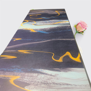 Tapis de yoga rectangulaire en PU antidérapant pliable universel pour la maison, la salle de sport et le studio de yoga - Product Image 2