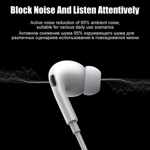 Auriculares Intrauditivos con Cable HiFi de 3.5mm con Micrófono para iPhone 16 15 Huawei Xiaomi, Auriculares Portátiles con Cable - Product Image 6