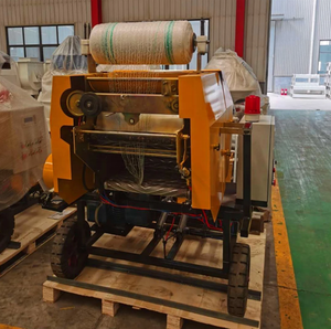 ماكينة وآلة تحزيم القش الصغيرة في المصنع في الصين، ماكينة تعبئة السيلاج في المخزون - Product Image 1