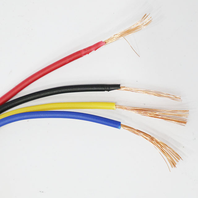 RV Cable 1mm 1.5mm 2.5mm 4mm 6mm PVC Electrical Copper Flexible Wire and Cable Electrical Wires