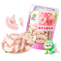 Groothandel Bulk Gevriesdroogde Perziken China 'S Gezonde Fruit Snack Fd Honing Perzik Plakjes Halal Gecertificeerd Hoge Kwaliteit Oem/Odm
