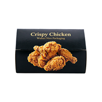 Boîte d'emballage en carton de haute qualité pour poulet frit KFC et frites, idéale pour les plats à emporter des restaurants et les bento.