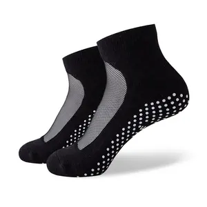 Calcetines de malla de bambú orgánico para yoga y pilates para mujer