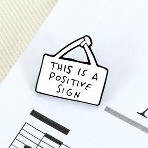 Trích Dẫn Biểu Ngữ Trâm Đơn Giản Gói Hat Men Pin Thư Nói Ve Áo Đồ Trang Sức Quà Tặng Huy Hiệu Biểu Tượng Pin - Product Image 4