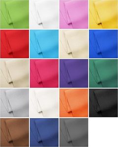 Bộ ga trải giường 100% cotton chải kỹ, dệt satin 200TC 300TC, nhuộm trơn, dành cho bé gái & bé trai - Product Image 1