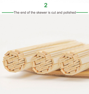 Pincho <span class=keywords><strong>de</strong></span> bambú plano para espiral <span class=keywords><strong>de</strong></span> patata, <span class=keywords><strong>pinchos</strong></span> <span class=keywords><strong>de</strong></span> bambú <span class=keywords><strong>de</strong></span> 28cm personalizados - Product Image 3