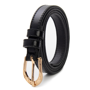 Nouveauté <span class=keywords><strong>Ceinture</strong></span> <span class=keywords><strong>tendance</strong></span> pour femmes en jean <span class=keywords><strong>Ceinture</strong></span> fine en PU de luxe <span class=keywords><strong>Ceinture</strong></span> pour femmes à bas prix d'usine - Product Image 2
