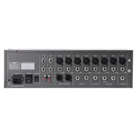 Console de mixage audio analogique 12 canaux à montage en rack, 256 effets DSP, enregistrement et lecture USB pour système de sonorisation de scène et de conférence