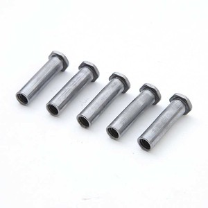 Carbon Steel Hexagonal Press Fit Nut <b>Post</b> M2 M3 M4 M5 M6 Metric Thread Insert Grade 4.8 General Equipment - Product Image 2