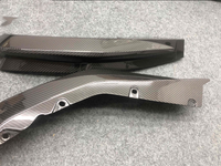 Pour BMW G82 G83 M4 2020-2026 Ailerons latéraux inférieurs de pare-chocs arrière en carbone sec style OEM 51128076449 51128076450