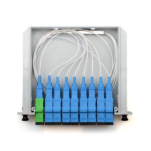 1x8 Way LGX SM <span class=keywords><strong>Passive</strong></span> <span class=keywords><strong>Optical</strong></span> PLC <span class=keywords><strong>Splitter</strong></span> SC PC Cassette Card for FTTH Plug-in Fiber <span class=keywords><strong>Splitter</strong></span> - Product Image 2