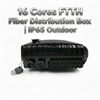 Boîtier de distribution de fibre optique 16 cœurs Cajas Nap