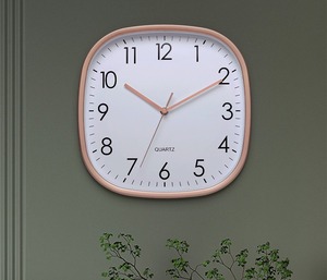 12 inch câm vuông đơn giản Thiết kế phòng khách đồng hồ treo tường bán buôn bán lẻ hộ gia đình đồng hồ - Product Image 6