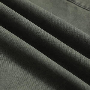 Chaqueta de Hombre Otoño 2025, 100% Algodón Canvas, Resistente a las Arrugas, Cortavientos, Ecológica, Transpirable, Corte Regular, Cuello Mao - Product Image 5