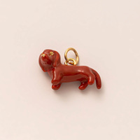 Nouveau Charm en Laiton Personnalisable DIY, Mignon Animal 3D (Chien, Canard, Licorne, Poisson, Serpent), Pendentif 14K, Créez Votre Propre Design, Cadeau pour la Fabrication de Bijoux