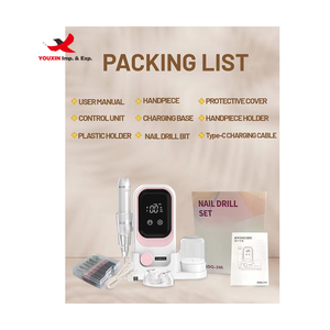 Pulidora de Uñas Recargable de 35000 rpm, Máquina de Taladro de Uñas Inalámbrica, Máquina de Taladro de Uñas Eléctrica Profesional con Base de Carga - Product Image 6