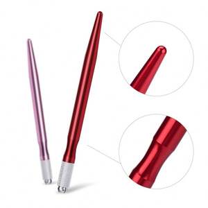 Nueva llegada Etiqueta Privada Mango antideslizante Microblading ceja pluma <span class=keywords><strong>Tebori</strong></span> tatuaje con característica permanente Microblading suministros - Product Image 4