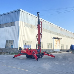 JN-SPT nhỏ di động thủy lực nhện cần cẩu 5t Công suất 18M nâng chiều cao bùng nổ điều khiển từ xa mini bánh xích cần cẩu xe tải - Product Image 6