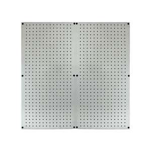 Étagères métalliques à fonctions multiples Peg Wall Gym Hanging On Concrete Wall Best Pegboard For Tools With Bacs - Product Image 2