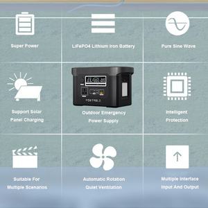 1500 Ватт 2000 ватт портативный источник питания для кемпинга 3000 Вт домашняя электростанция солнечный генератор для домашнего использования на открытом воздухе - Product Image 4