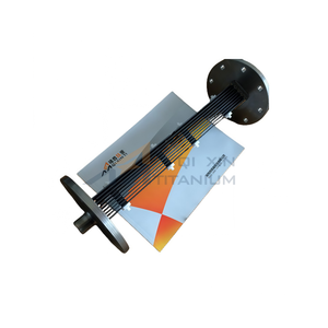 MMO tráng Titan điện phân anode và cathode Titan MMO cho sodium Hypochlorite Máy phát điện - Product Image 1