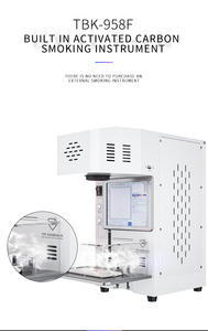 Machine laser à fibre PLC 20W TBK958F avec extracteur de fumée intégré, mise au point automatique, pour dépose de vitre arrière d'<span class=keywords><strong>iPhone</strong></span>, gravure DIY, marqueur, garantie 1 an - Product Image 5