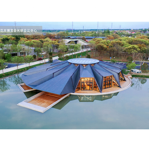 प्रीफैब कार शोरूम संरचना धातु भवन निर्माण घर पूर्वनिर्मित कार शोरूम - Product Image 2