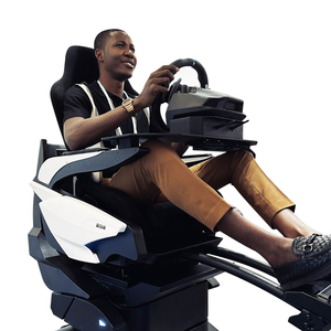 New 32 Inch Màn Hình 3 Dof Chuyển Động F1 Đua Tay Lái 9D VR Vui Chơi Giải Trí Công Viên Cưỡi Lái Xe Buồng Lái Xe Đua Mô Phỏng - Product Image 4