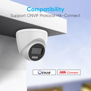 OEM 4K Smart Hybrid Light Fixed Turret <strong>Camera</strong> with CMOS Sensor DVR Storage IP67 Waterproof 40m Night Vision - Product Image 4