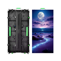 Pantalla LED P2.9 de 500x1000 para Alquiler, Gabinete de Aluminio Fundido a Presión, Mantenimiento Trasero, Conexión por Cable, Panel de Escenario