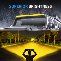 Brevet AURORA 20 pouces 30W 6500K Combo étanche Double rangée barre lumineuse LED tout-terrain