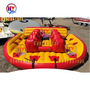 Durable Abordable Prix lourd PVC 4-8 le Cavalier Volant Poisson Gonflable Banana Boat À Vendre