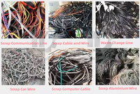 Meilleure qualité 1 tonne Bare Bright Scrap Copper Wire Cable Dénudage Recyclage Granulateur Machine à vendre