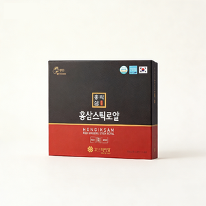 Bâtonnets de Ginseng Rouge Coréen Instantané 10g l'unité, Lot de 30 – Tonique Herbal Pratique pour une Énergie Rapide et un Soutien au Bien-être - Product Image 1
