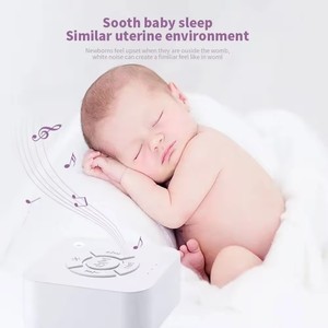 Moderna Macchina del Rumore <span class=keywords><strong>Bianco</strong></span> a LED per Bambini, Dispositivo per Aiutare il Sonno e Calmare i Dormienti Profondi - Product Image 5