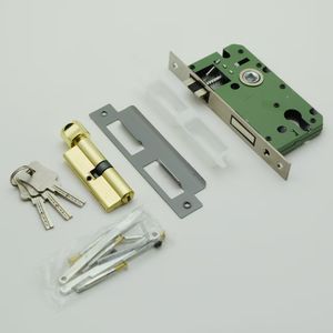 איכות עבודה עדינה אבטחת אלומיניום עמיד סגסוגת אלומיניום עמיד מנעולים עם מפתח לפתוח עבור כל סוגי דלתות עץ - Product Image 6