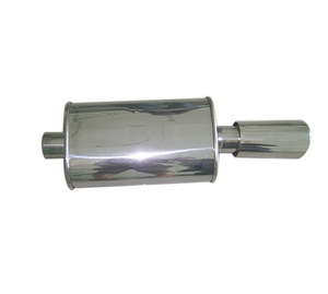 Универсальный глушитель куб. См выхлопной углеродный глушитель нержавеющая сталь глушитель выхлопной трубы - Product Image 3