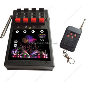 4 قنوات لاسلكية للتحكم عن بعد بهوائي نظام إطلاق الألعاب النارية حفلات الزفاف السنة الجديدة المفرقعات كعكة البريق - Product Image 1