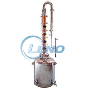 Máquina para Hacer <span class=keywords><strong>Whisky</strong></span> con Alambique de Cobre y Columna de Reflujo para Destilación de Alcohol - Product Image 2