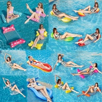 Chaise longue flottante pour piscine en gros, jouets gonflables pour adultes, chaise flottante, écumoire de piscine, gros flotteurs en forme de nouilles