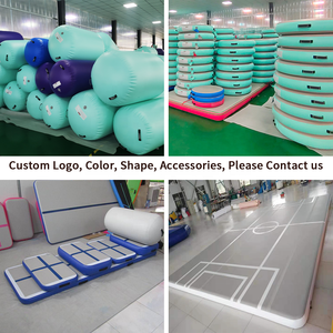 Piste d'air gonflable personnalisée en usine Gymnastique Tumble <span class=keywords><strong>Airtrack</strong></span> Air Obstacle Parkour pour l'entraînement-Tapis de sol gonflable durable - Product Image 6