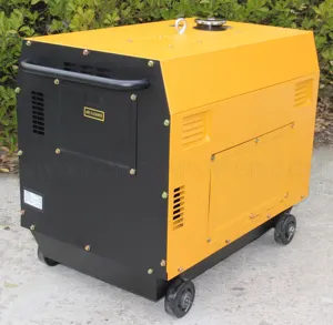 10 Kw Generator KIPORKDE7000T 6 Kva 6 Kw 7 Kva 7 Kw 8 KVA 10 Kw 10kva KAMAKIPOR Design Silent Soundproof Portable Petrol Diesel Generator