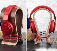 Pemegang Headset Desktop kenari dengan beberapa model hadiah ulang tahun terbaik kerajinan kayu kotak kayu & tanda dinding