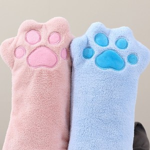 Pets Washing Gloves-Grooming Towel for Drying Pets,Dog Towel with Embroidered Microfiber Design,Machine Washable - Product Image 5