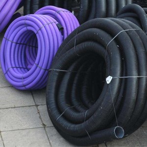 Tuyaux DWC 	 Nouveau tuyau en HDPE à double paroi ondulé, certifié IS 16098 Partie 2. Utilisé pour les conduits de câbles et les systèmes de drainage. - Product Image 6
